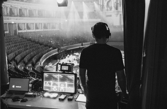 Hangman at Royal Albert Hall in London during a concert performed by singer-songwriter Passenger.