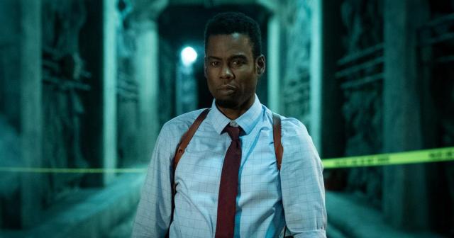 Chris Rock stars as Detective Ezekiel “Zeke” Banks in “Spiral.” Cr: Brooke Palmer/Lionsgate