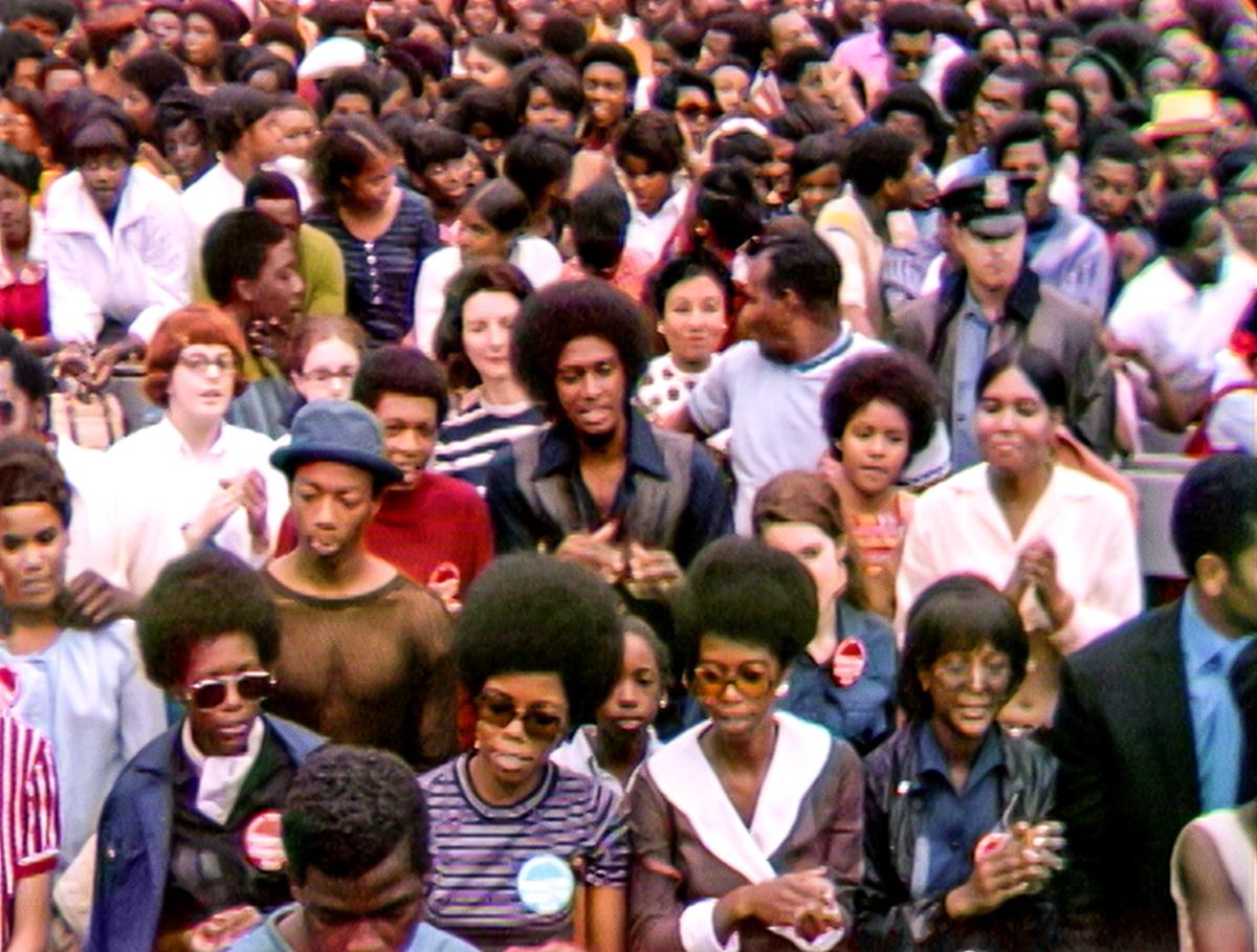 The Harlem Cultural Festival in 1969, featured in the documentary “Summer Of Soul (Or, When The Revolution Could Not Be Televised).” Cr: Mass Distraction Media/Searchlight Pictures