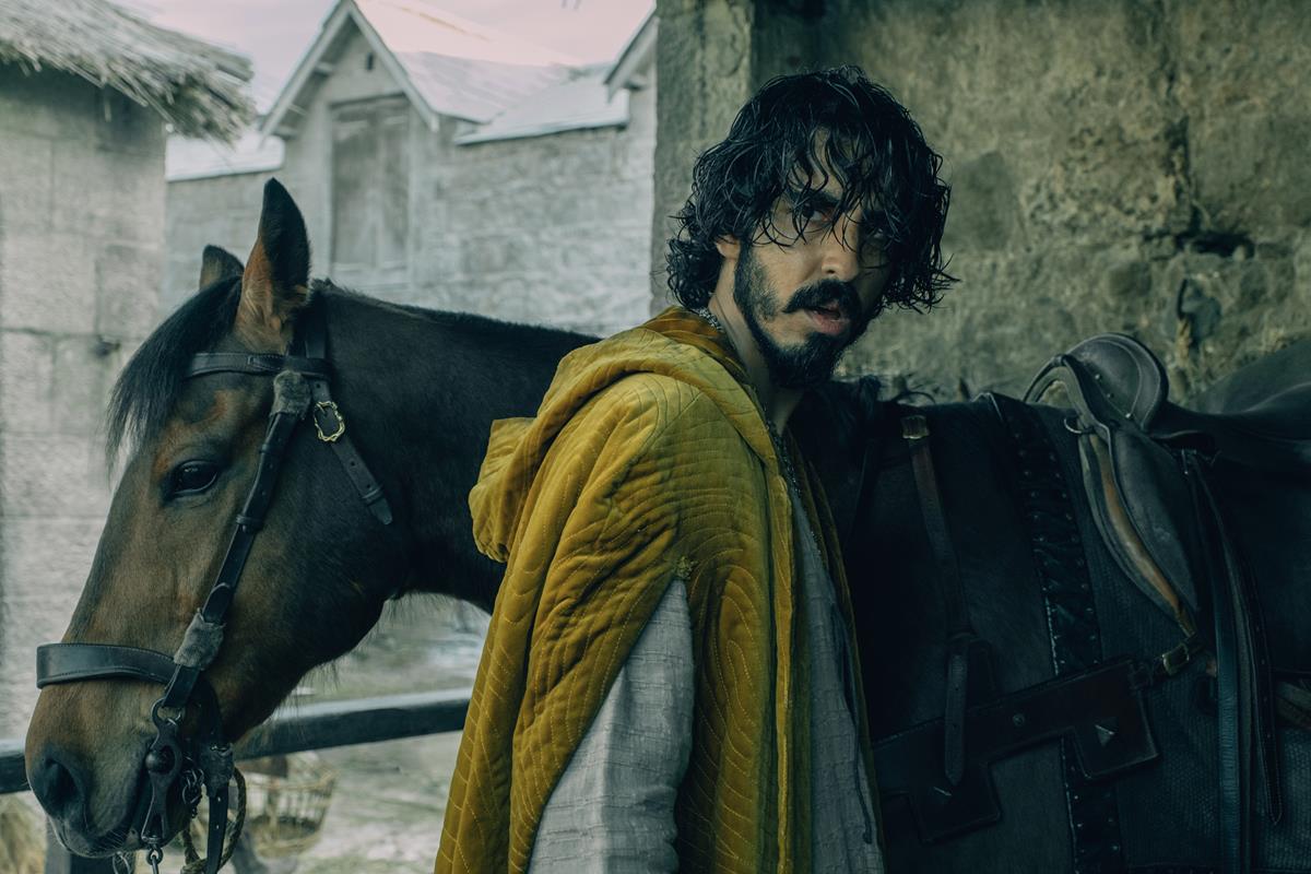 Dev Patel in “The Green Knight.” Cr: Eric Zachanowich/A24