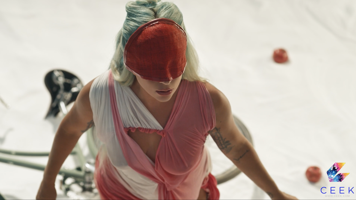 Lady Gaga in “911,” directed by Tarsem Singh. Cr: CEEK