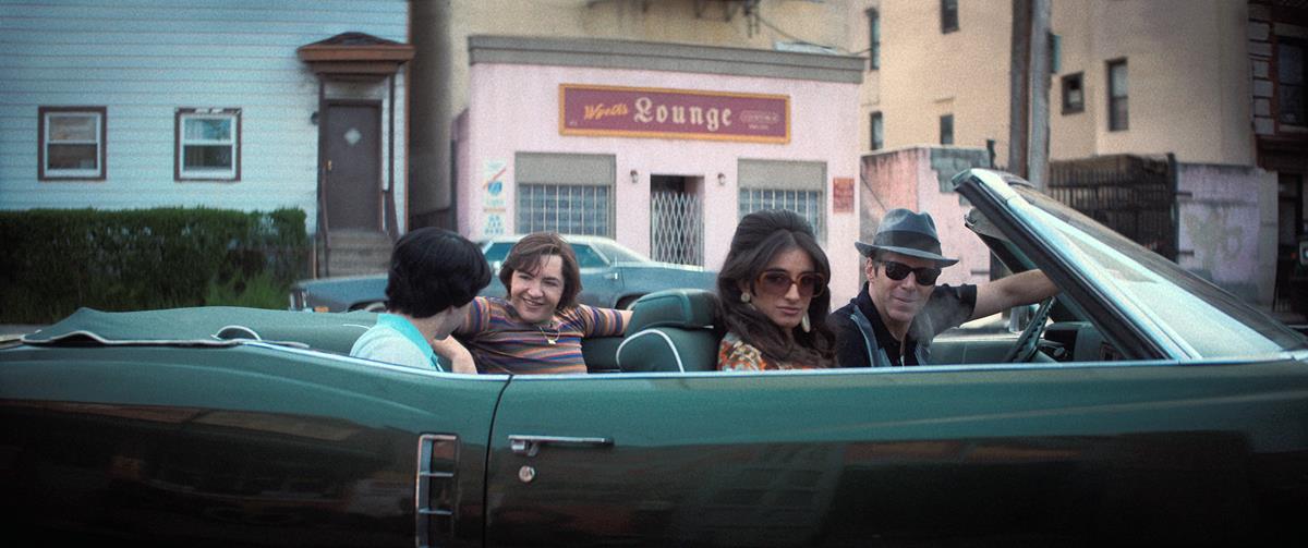 Michael Gandolfini as Teenage Tony Soprano, Michela de Rossi as Giuseppina Moltisanti and Alessandro Nivola as Dickie Moltisanti in “The Many Saints of Newark.” Cr: Barry Wetcher/Warner Bros. Pictures