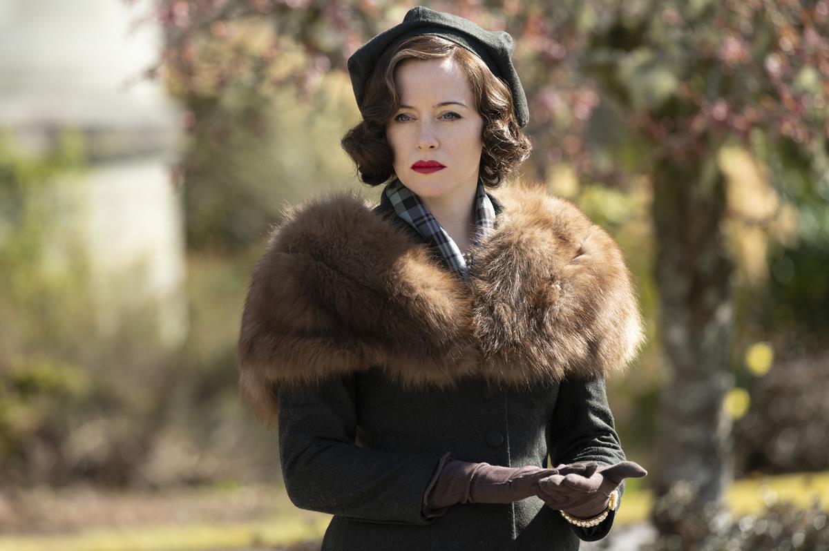 Claire Foy as Margaret Campbell in director Anne Sewitsky’s “A Very British Scandal.” Cr: Alan Peebles/Amazon Studios