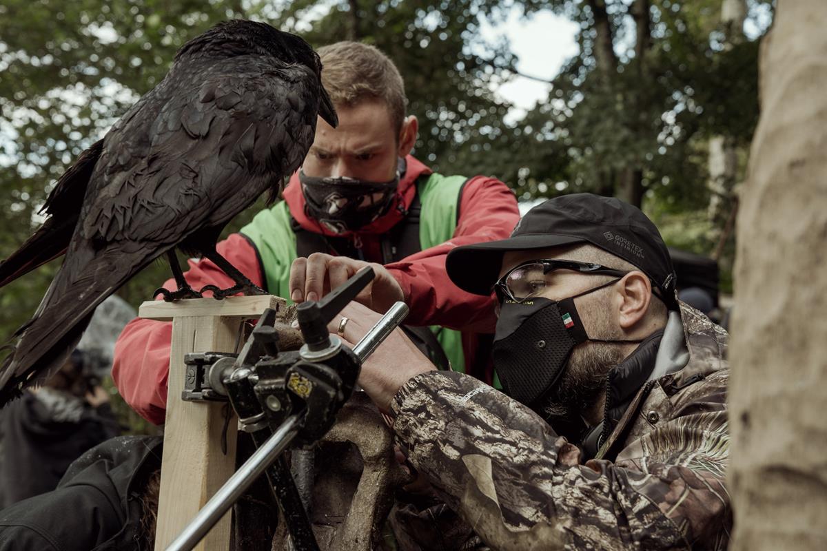 Director Robert Eggers on the set of “The Northman.” Cr: Aidan Monaghan/Focus Features