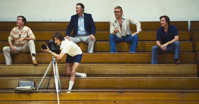 Spencer Garrett, Adrien Brody, Brett Cullen, John C. Reilly, Jason Clarke in HBO’s “Winning Time: The Rise of the Lakers Dynasty”