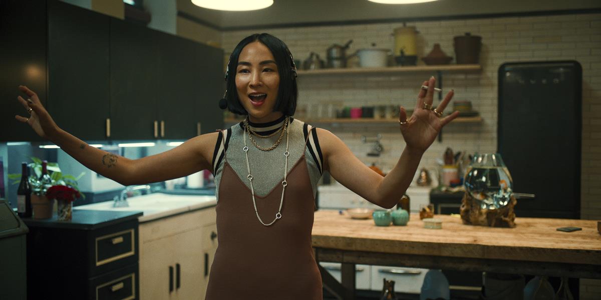 Greta Lee as Maxine in season 2 episode 1 of “Russian Doll.” Cr: Netflix