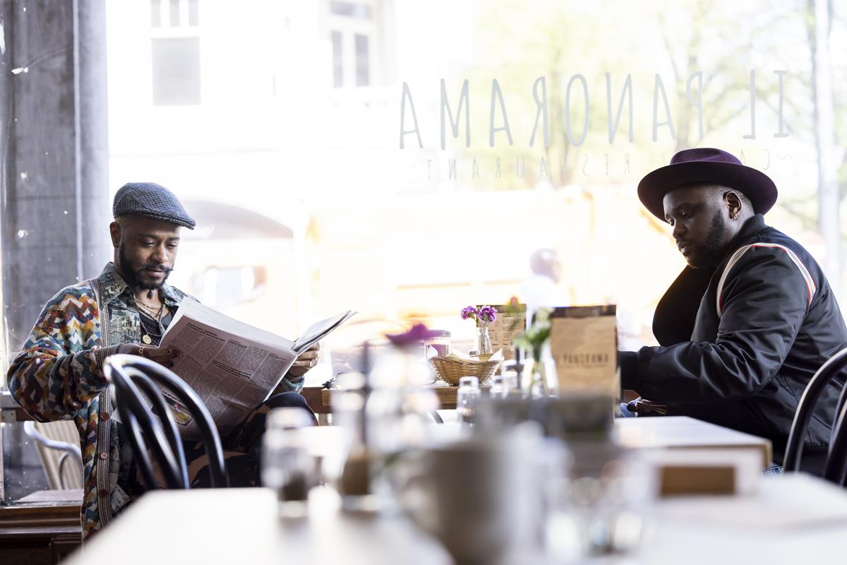 LaKeith Stanfield as Darius and Brian Tyree Henry as Alfred "Paper Boi" in season 3 of “Atlanta.” Cr: Coco Olakunle/FX