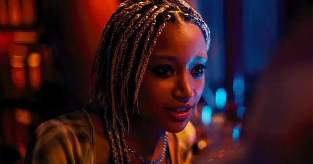 Amandla Stenberg as Sophie in “Bodies Bodies Bodies” Cr: A24