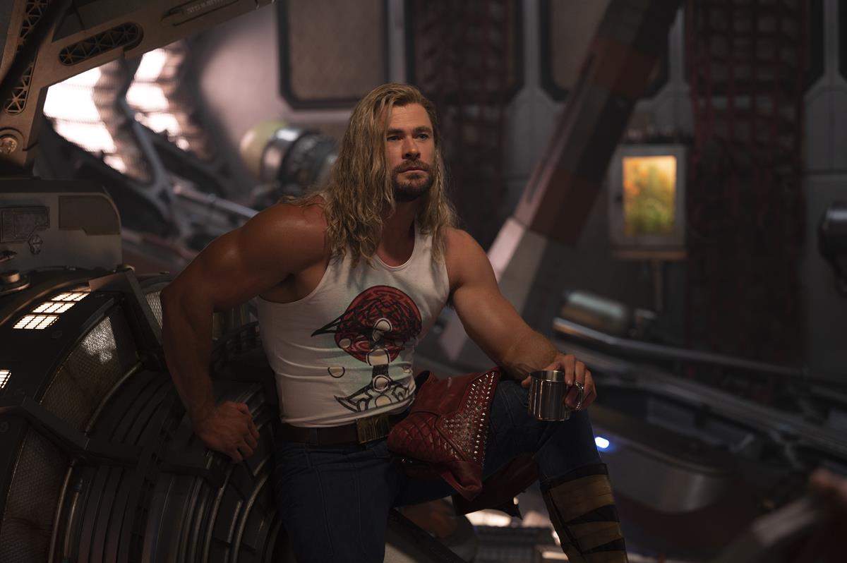 Chris Hemsworth as Thor in “Thor: Love and Thunder.” Cr: Jasin Boland/Marvel Studios