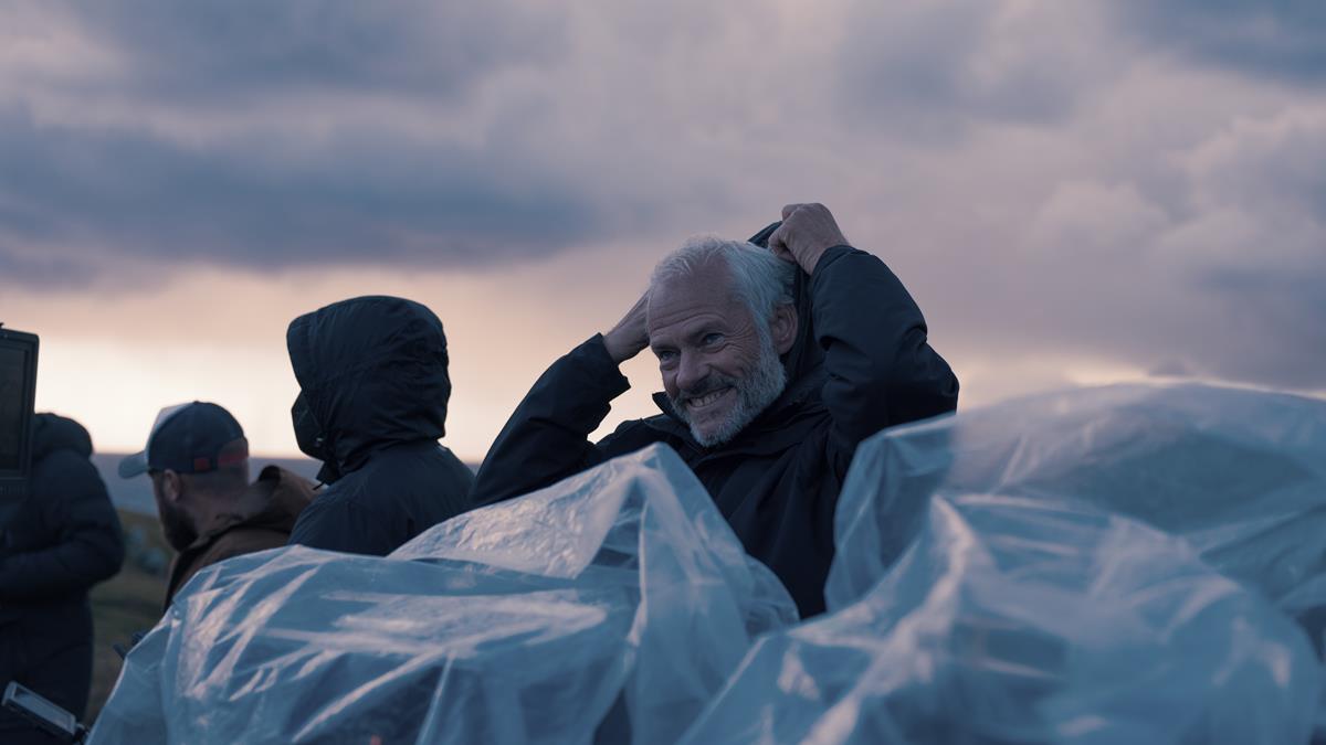 Writer-director Martin McDonagh on the set of “The Banshees of Inisherin.” Cr: Aidan Monaghan/Searchlight Pictures