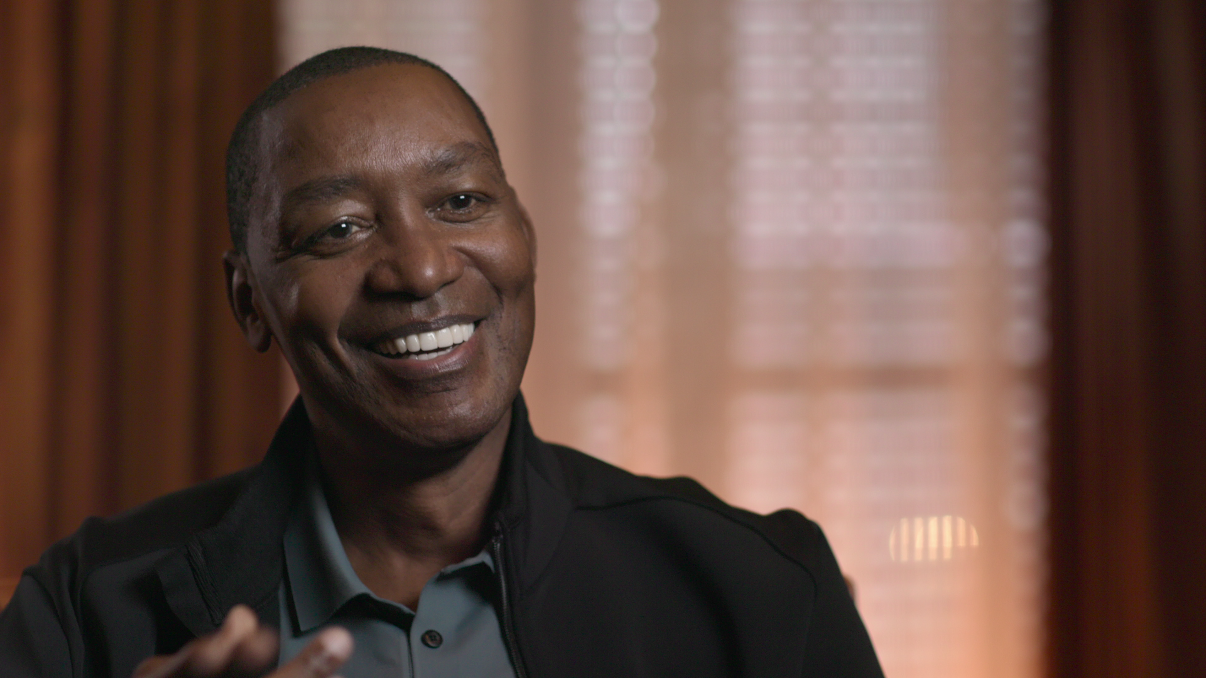 Isiah Thomas in 'Bill Russell: Legend'. cr: Netflix