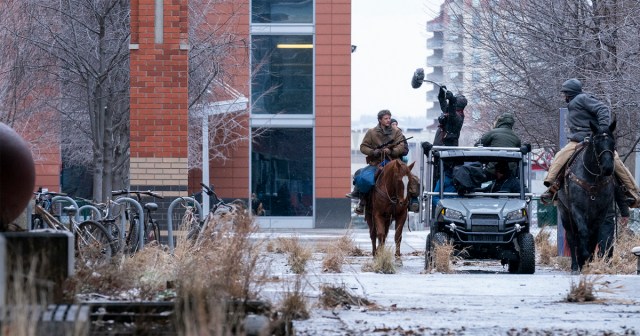 Pedro Pascal and Bella Ramsey in “The Last of Us,” courtesy of HBO