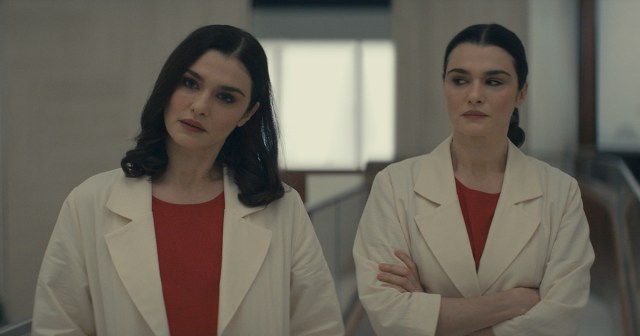 Rachel Weisz stars as the Mantle twins in “Dead Ringers.” Cr: Amazon Prime Video