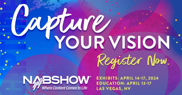 NAB Show 2024 registration