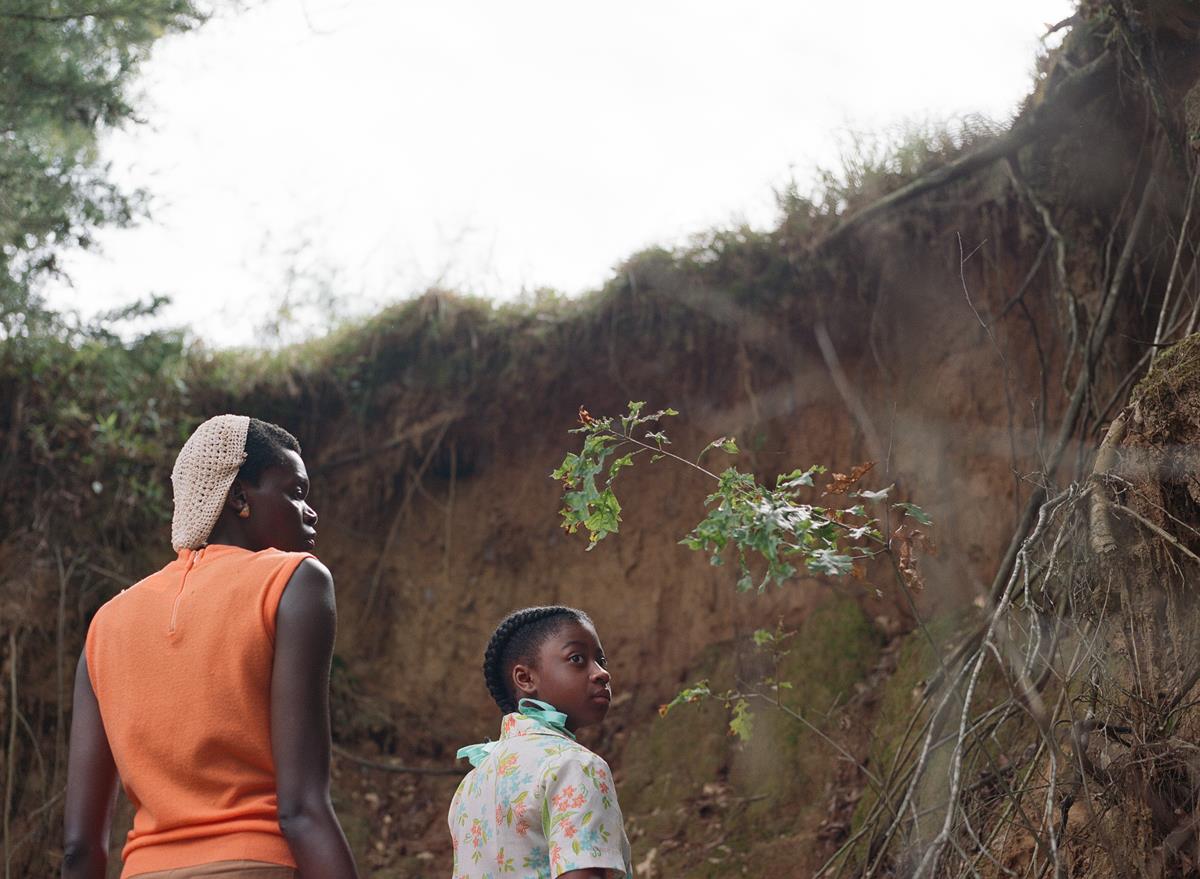 Kaylee Nicole Johnson and Sheila Atim in “All Dirt Roads Taste of Salt,” directed by Raven Jackson. Cr: Jaclyn Martinez/A24