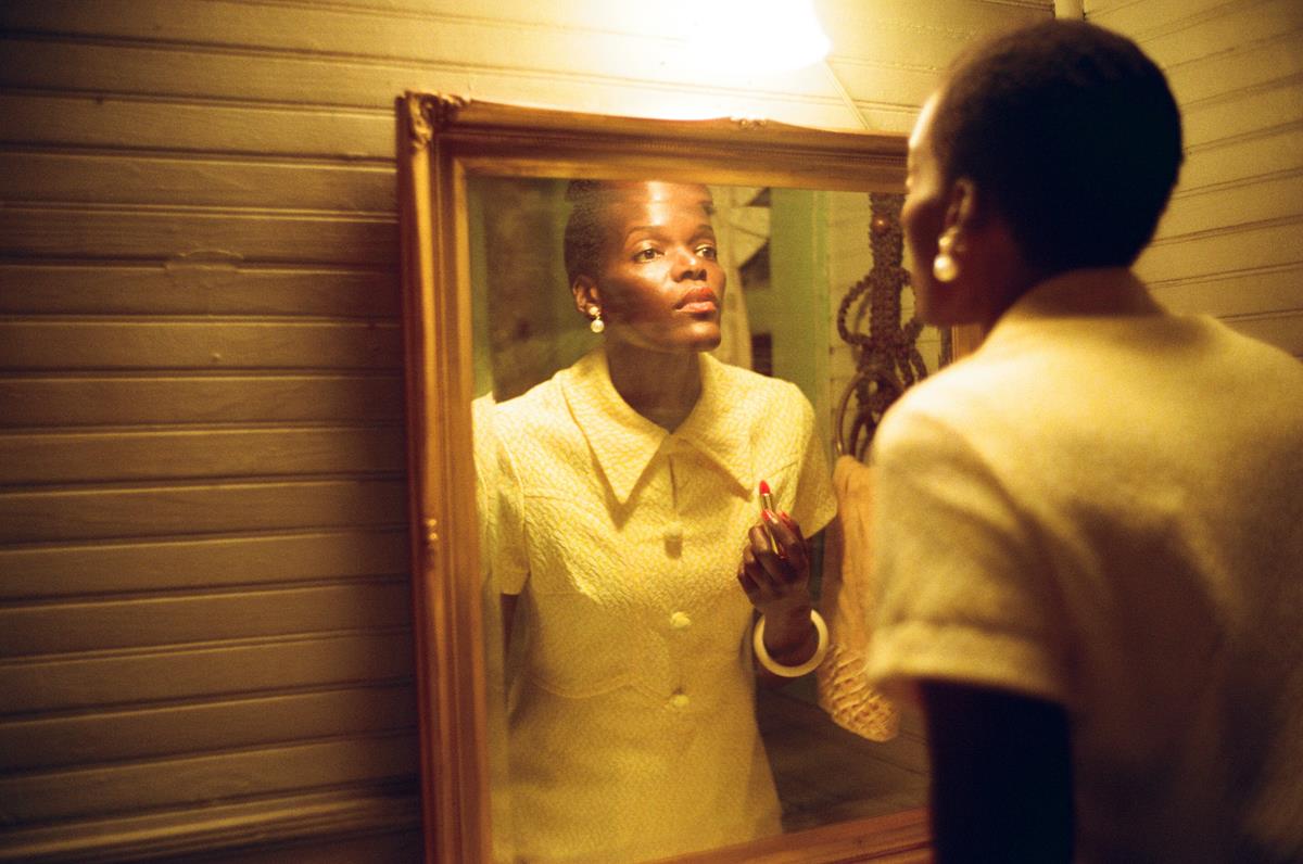 Sheila Atim in “All Dirt Roads Taste of Salt,” directed by Raven Jackson. Cr: Jaclyn Martinez/A24