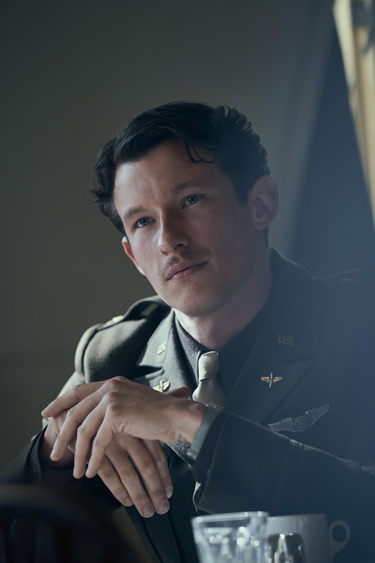 Callum Turner in “Masters of the Air.” Cr: Apple TV+